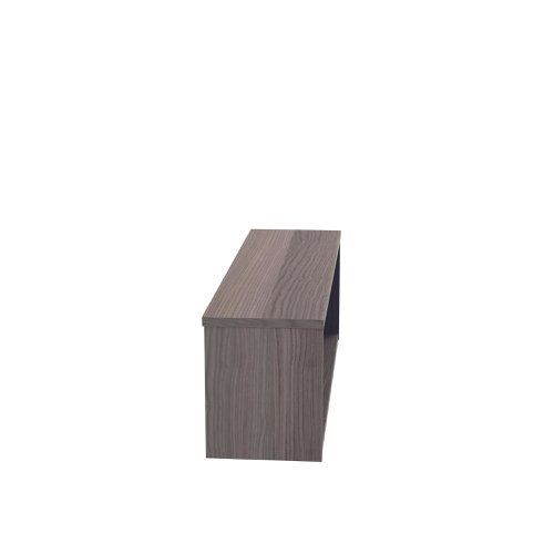 Jemini Reception Modular Straight Riser Unit 1200x315x400mm Grey Oak KF71539