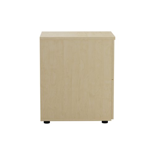 Jemini 2 Drawer Filing Cabinet 464x600x710mm Maple KF71957