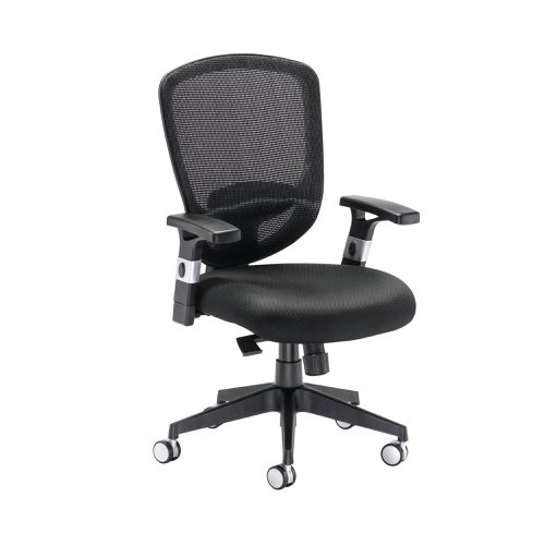 Arista Lexi High Back Chair 710x310x600mm Black KF72246 | KF72246 | VOW