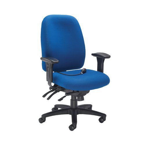 Avior Tapton Heavy Duty Chair 680x680x1000-1160mms Blue KF72249