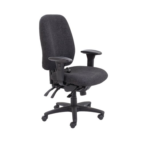 Avior Tapton Heavy Duty Chair 680x680x1000-1160mms Charcoal KF72250