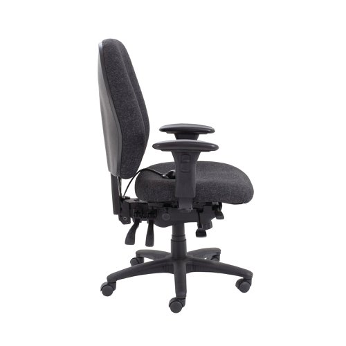 Avior Tapton Heavy Duty Chair 680x680x1000-1160mms Charcoal KF72250