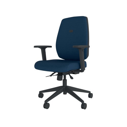 Cappela Agility High Back Posture Chair 400x800x600mm Blue KF73886