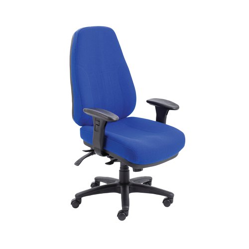 Avior Lucania High Back Task Chair 640x655x1055-1140mm Blue KF74021 | KF74021 | VOW