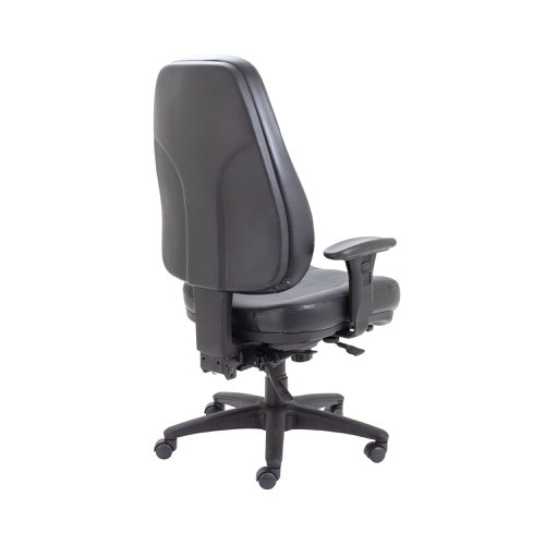 Avior Thorpe High Back Task Chair 670x650x1090-1175mm Black KF74022