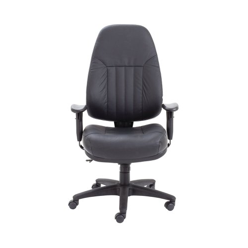 Avior Thorpe High Back Task Chair 670x650x1090-1175mm Black KF74022