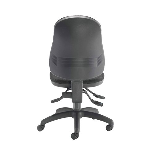 Jemini Teme Deluxe High Back Operator Chair 640x640x985-1175mm Charcoal KF74122