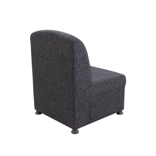 Arista Modular Reception Chair 610x670x830mm Charcoal KF74203 | KF74203 | VOW