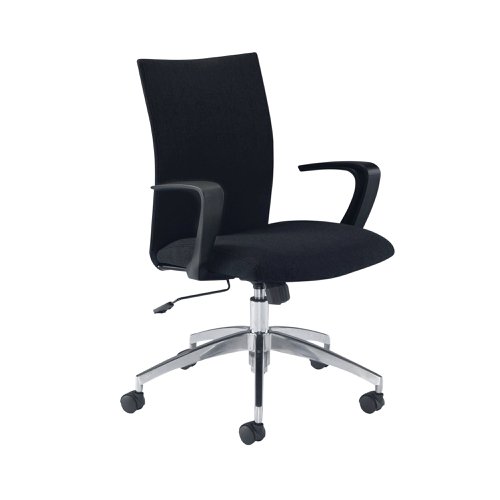 Arista Indus Soho High Back Operator Chair 220x550x580mm Black KF74824 | KF74824 | VOW