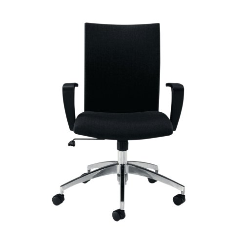 Arista Indus Soho High Back Operator Chair 220x550x580mm Black KF74824 | KF74824 | VOW