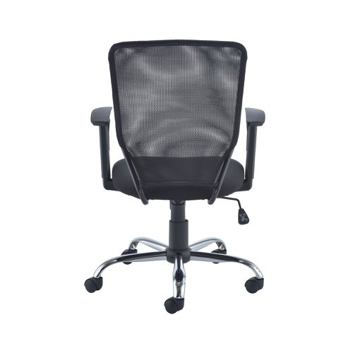 First High Back Task Chair 600x600x940-1030mm Mesh Back Black KF74832