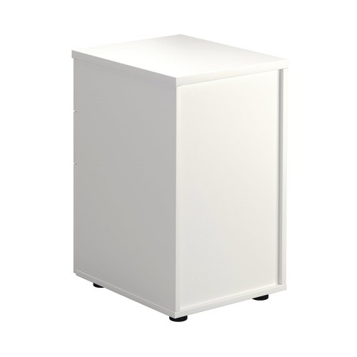 First 3 Drawer Under Desk Pedestal 404x500x690mm White KF74835