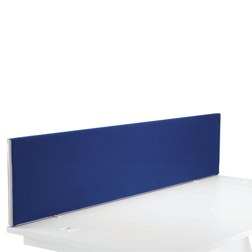 First Desk Mounted Screen1800x25x400mm Special Blue KF74842