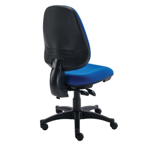 Astin Nesta Operator Chair 2 Lever Upholstered 590x900x1050mm Royal Blue KF77705