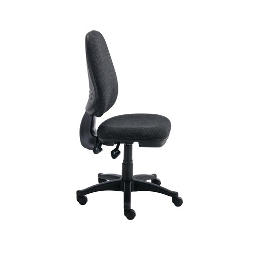 Astin Nesta Operator Chair 2 Lever Upholstered 590x900x1050mm Charcoal KF77706