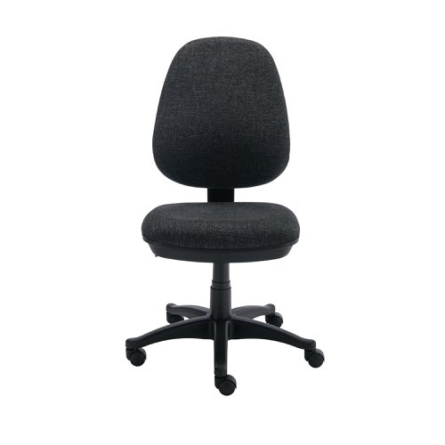 Astin Nesta Operator Chair 2 Lever Upholstered 590x900x1050mm Charcoal KF77706