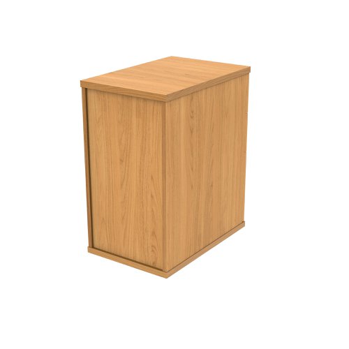 Astin 3 Drawer Desk High Pedestal Lockable 400x600x730mm Norwegian Beech KF77714