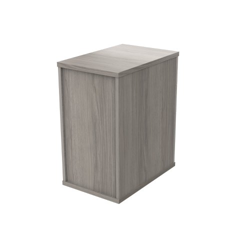 Astin 3 Drawer Desk High Pedestal Lockable 480x680x745mm Alaskan Grey Oak KF77717 | VOW