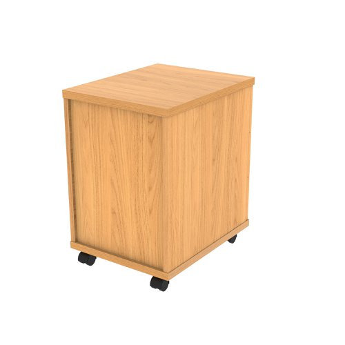 Astin 3 Drawer Mobile Under Desk Pedestal 400x500x590mm Norwegian Beech KF77723