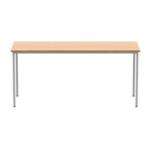 Astin Rectangular Multipurpose Table 1600x600x730mm Norwegian Beech/Silver KF77733