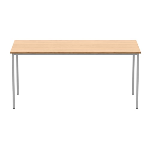 Astin Rectangular Multipurpose Table 1600x800x730mm Norwegian Beech/Silver KF77735