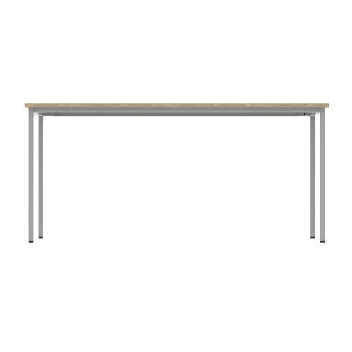 The Astin Rectangular Multipurpose Table provides stability, legroom, and versatile configurations. With modern aesthetics and durability, they accommodate collaborative workspaces. The rectangular table is a practical choice for stylish and functional offices. The desk has a 25mm top thickness.