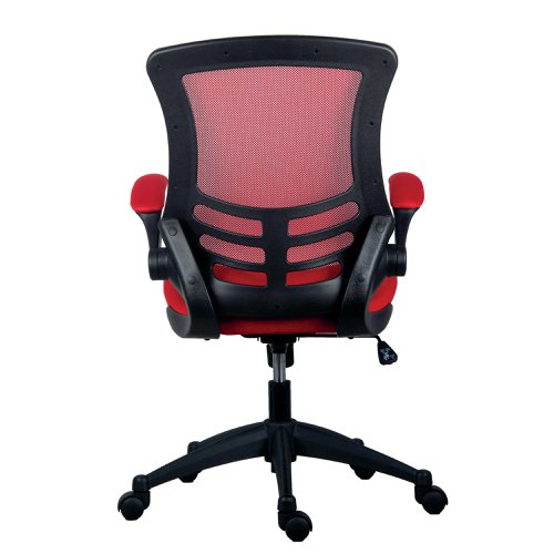 The Jemini Jaya Mesh Back Chair with Folding Arms combines style and functionality. It offers ergonomic support, breathability, and flexibility. The lock-tilt office chair offers personalised comfort, better posture and safety. Lock reclined position, switch between dynamic movement and support. The mesh promotes airflow, keeping the user cool and comfortable. The vibrant colours add aesthetic appeal, creating an inviting and visually pleasing workspace. With a recommended usage time of 8 hours.