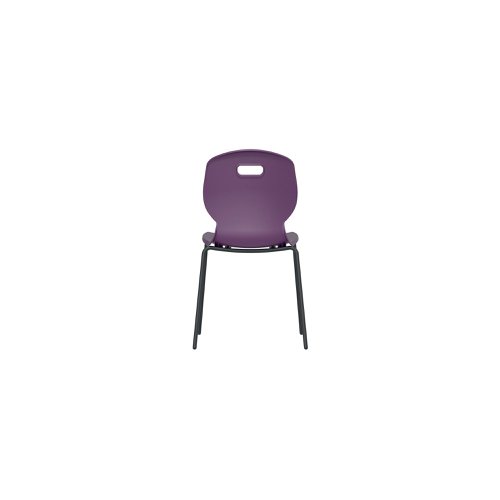 Titan Arc Four Leg Classroom Chair Size 5 Grape KF77792