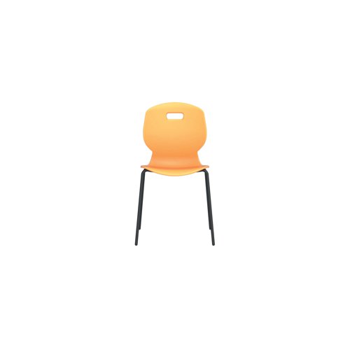 Titan Arc Four Leg Classroom Chair Size 5 Marigold KF77794