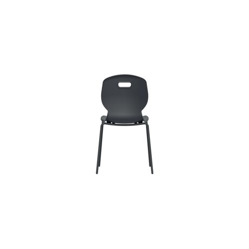 Titan Arc Four Leg Classroom Chair Size 6 Anthracite KF77796