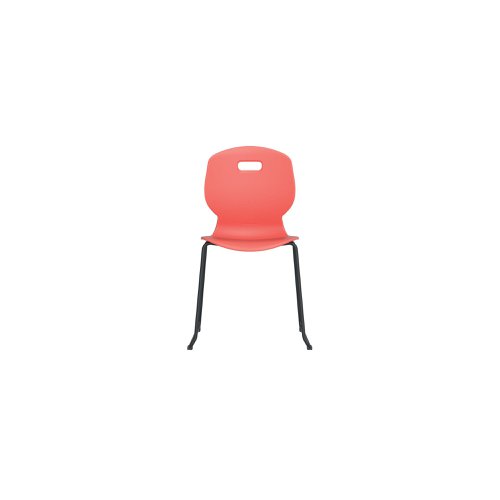 Titan Arc Skid Base Chair Size 6 Coral KF77811