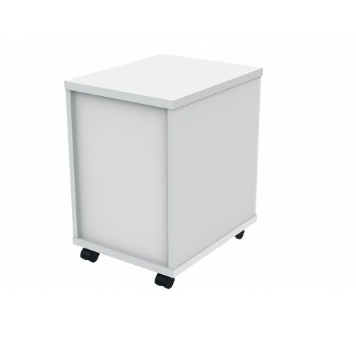 Polaris 3 Drawer Mobile Under Desk Pedestal 404x500x595mm Arctic White KF77887