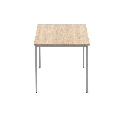 Polaris Rectangular Multipurpose Table 1600x800x730mm Canadian Oak/Silver KF77897