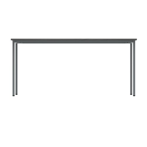 Polaris Rectangular Multipurpose Table 1600x600x730mm Alaskan Grey Oak/Silver KF77903