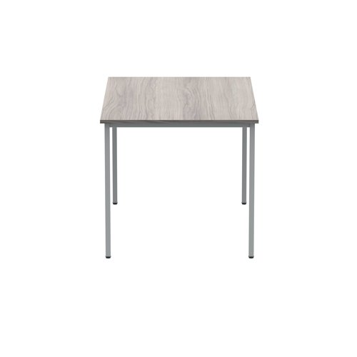 Polaris Rectangular Multipurpose Table 1200x800x730mm Alaskan Grey Oak/Silver KF77904