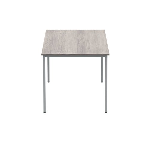 Polaris Rectangular Multipurpose Table 1600x800x730mm Alaskan Grey Oak/Silver KF77905