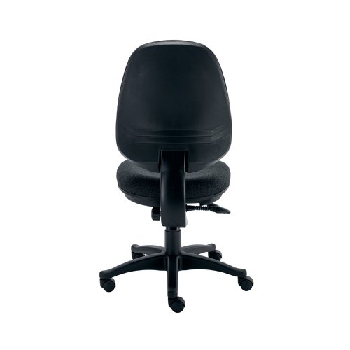 Polaris Nesta Operator Chair 2 Lever Upholstered 590x555x1090mm Charcoal KF77948