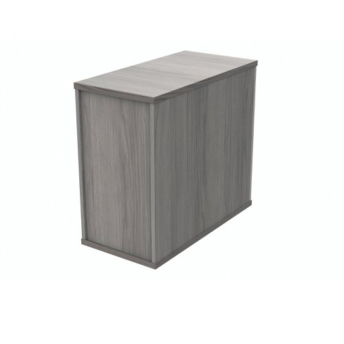 Polaris 3 Drawer Desk High Pedestal 404x800x730mm Alaskan Grey Oak KF78024