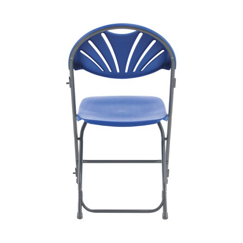 Titan Folding Chair 445x460x870mm Blue KF78658 | Titan