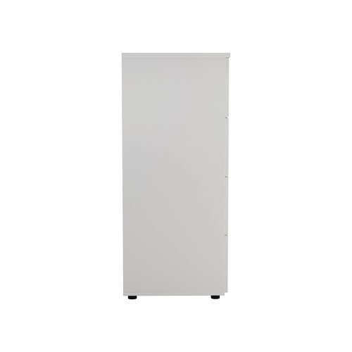 Jemini 4 Drawer Filing Cabinet 464x600x1365mm White KF78667