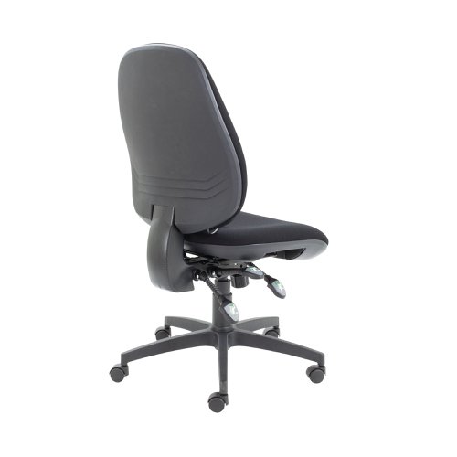 Arista High Back Ergonomic Task Chair 700x700x1040-1160mm Charcoal KF78699