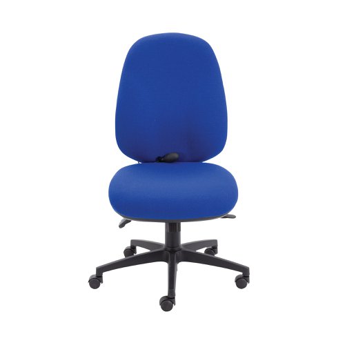 Arista High Back Ergonomic Task Chair 700x700x1040-1160mm Blue KF78700