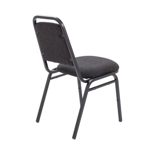 Arista Banqueting Chair 445x535x845mm Charcoal KF78703