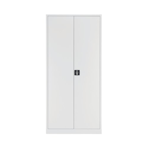 Talos Double Door Stationery Cupboard 920x420x1950mm White KF78757