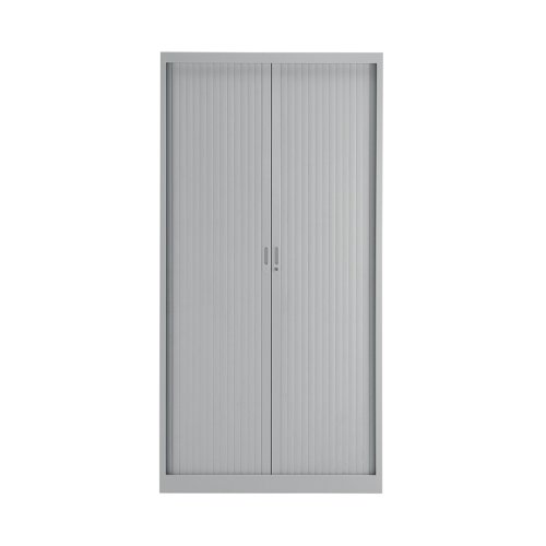 Talos Side Opening Tambour Unit 1000x450x1950mm Grey KF78760