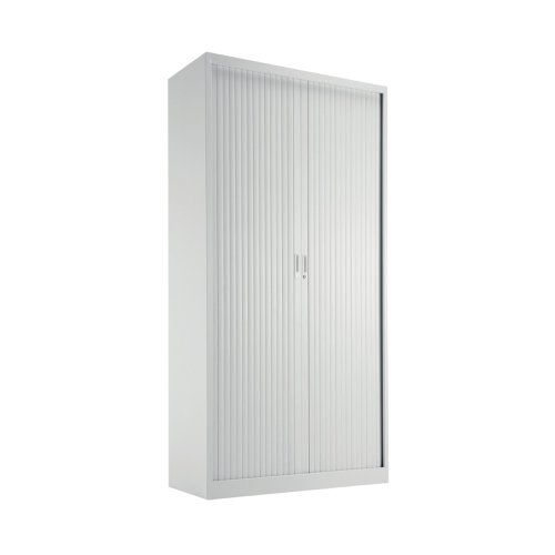 Talos Side Opening Tambour Unit 1000x450x1950mm White KF78761