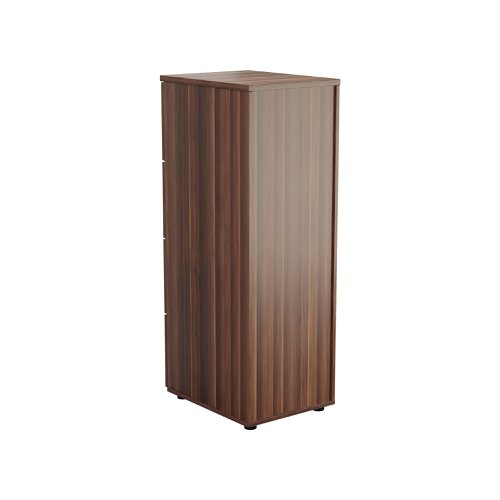 Jemini 4 Drawer Filing Cabinet 464x600x1365mm Walnut KF78954 | VOW