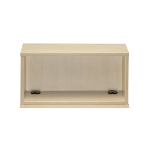 Jemini Reception Modular Straight Riser Unit 800x315x400mm Maple KF78972