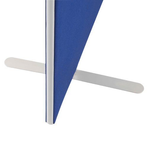 Jemini Floor Standing Screen 1600x25x1800mm Blue KF78995