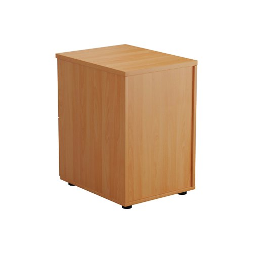 Jemini 2 Drawer Filing Cabinet 464x600x710mm Beech KF79455 | VOW